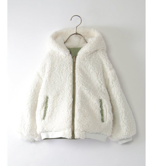 ikka kids「リバーシブルボアブルゾン（120~160cm）」|その他|