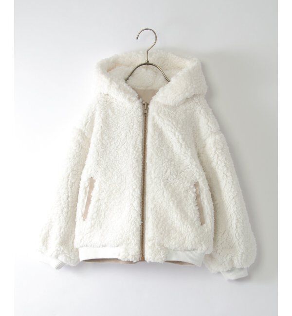 ikka kids「リバーシブルボアブルゾン（120~160cm）」|その他|