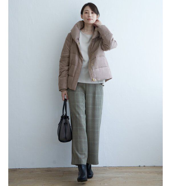 ikka「洗えるダウン細コールジャケット」|その他|