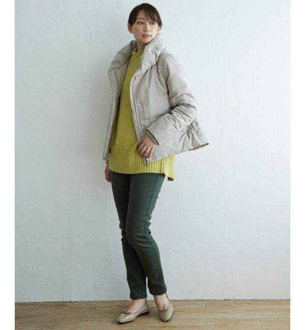 ikka「洗えるダウン細コールジャケット」|その他|