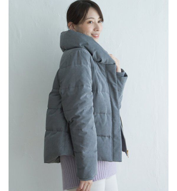 ikka「洗えるダウン細コールジャケット」|その他|