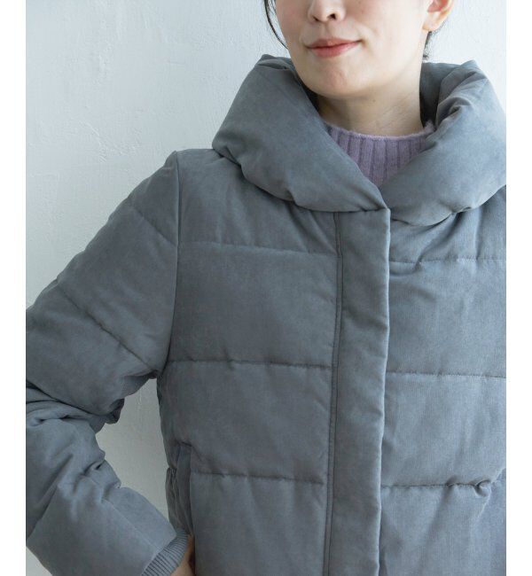 ikka「洗えるダウン細コールジャケット」|その他|