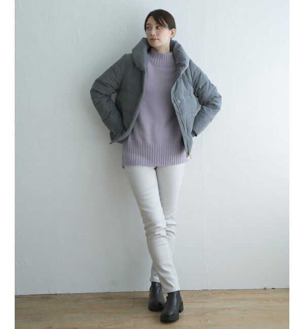 ikka「洗えるダウン細コールジャケット」|その他|