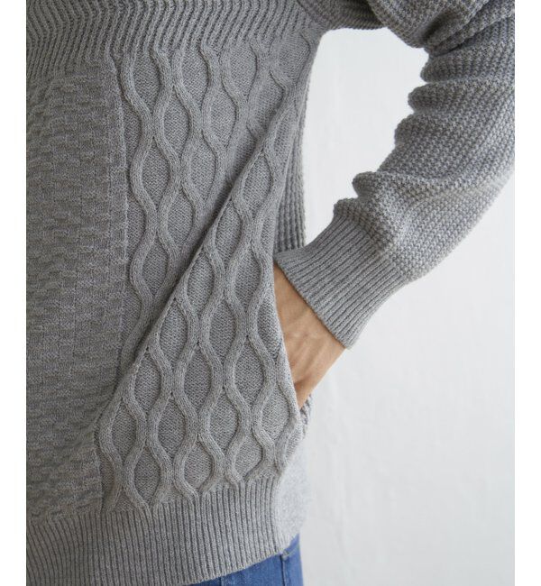 ikka「ジャガードドライバーズニット」|その他|