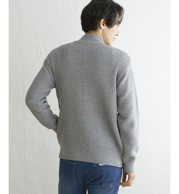 ikka「ジャガードドライバーズニット」|その他|