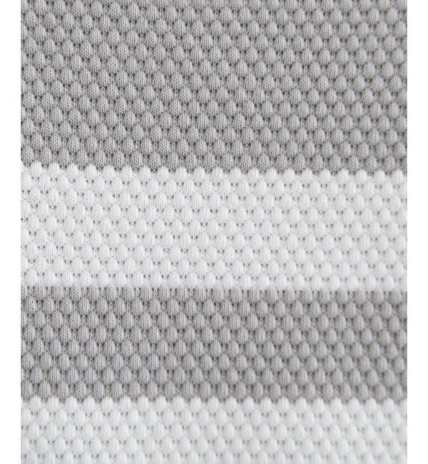 ikka「パイナップルパネルボーダーTシャツ」|Tシャツ・カットソー|