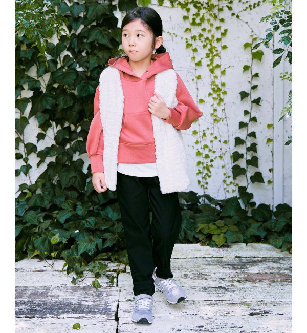 ikka kids「フェイクファーベスト」|その他|