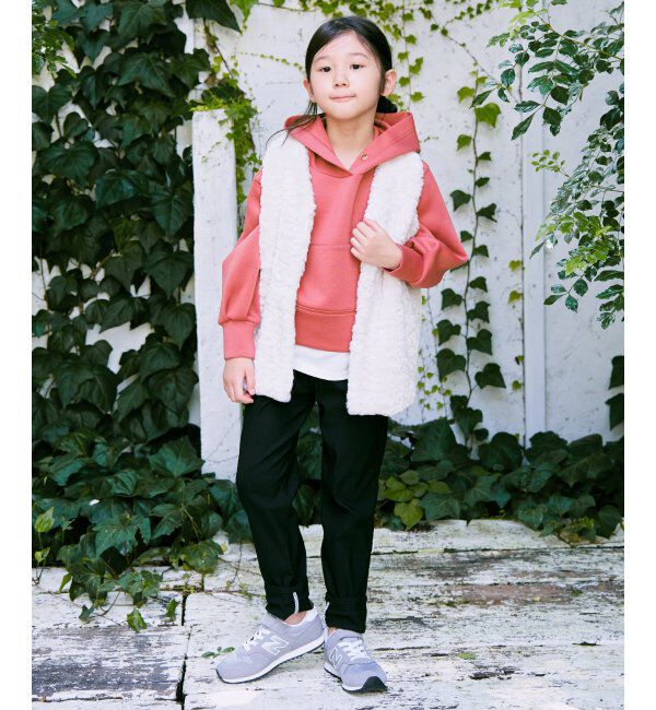 ikka kids「フェイクファーベスト」|その他|