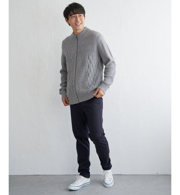 ikka「ジャカードドライバーズニット」|その他|