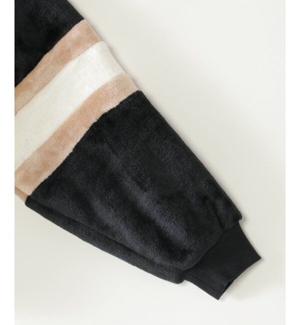 ikka kids「ファーフリース袖切り替えパーカー（110~160cm）」|その他|