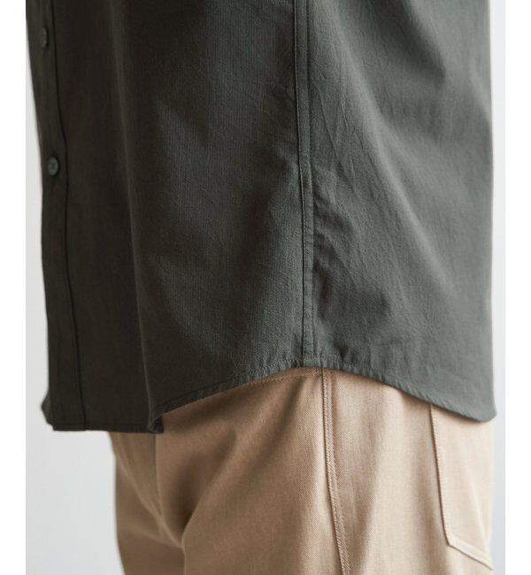 ikka「7.5分袖ドライタッチシャツ」|シャツ・ブラウス|