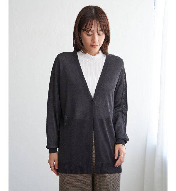 ikka「アラエルハリヌキカーディガン」|その他|