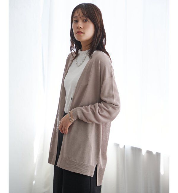 ikka「アラエルハリヌキカーディガン」|その他|