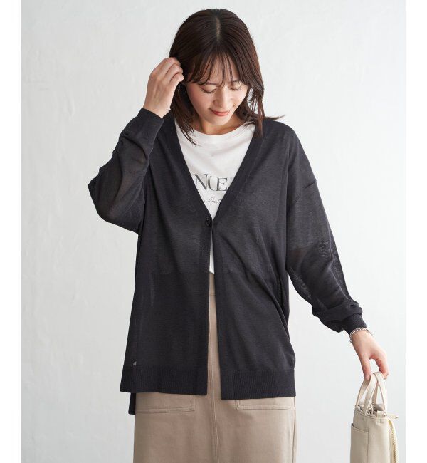 ikka「アラエルハリヌキカーディガン」|その他|