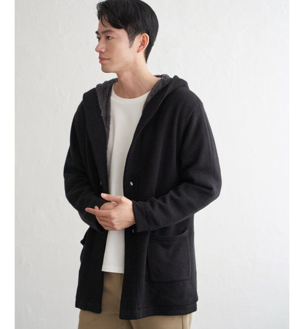 ikka「裏ボアニットフーディガン」|その他|