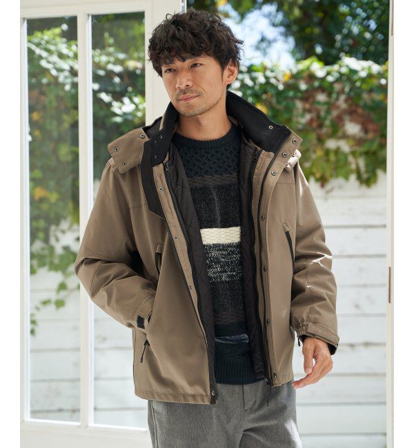 ikka「【撥水】sorona(R) 3WAYマウンテンパーカー」|その他|