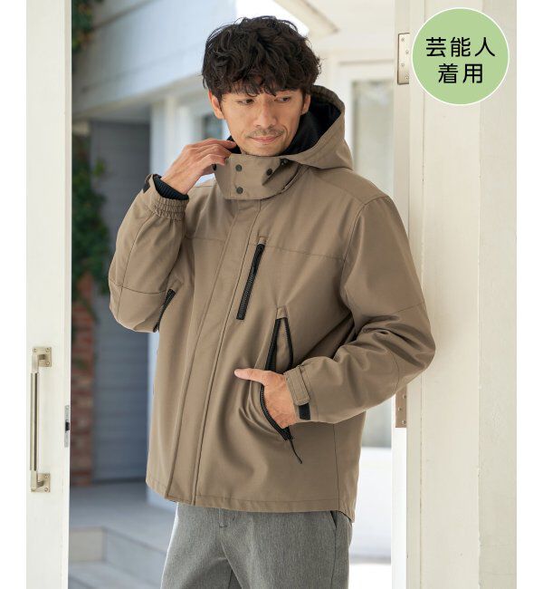 ikka「【撥水】sorona(R) 3WAYマウンテンパーカー」|その他|グレージュ