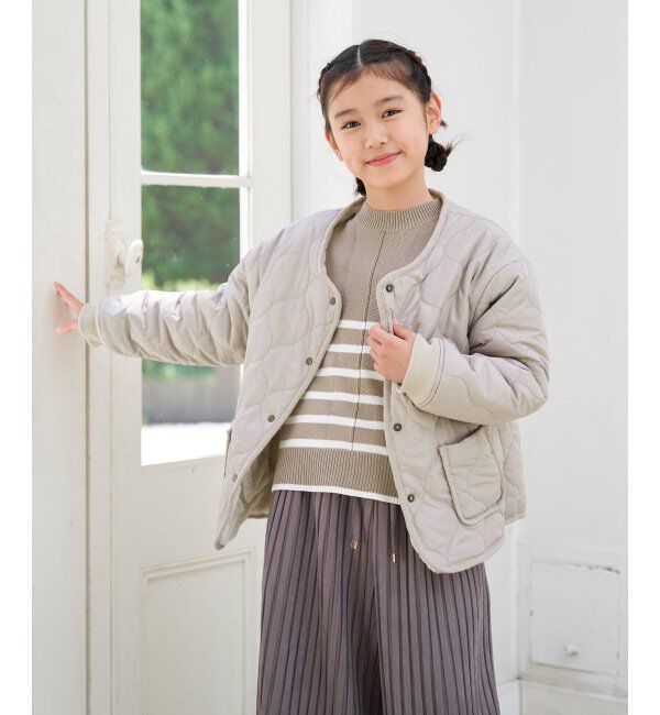ikka kids「【親子コーデ】2WAYキルトファージャケット（110~160cm）」|その他|
