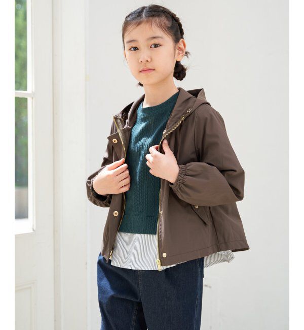 ikka kids「【親子コーデ】ピケ比翼フレアマンパジャケット（110~160cm）」|その他|