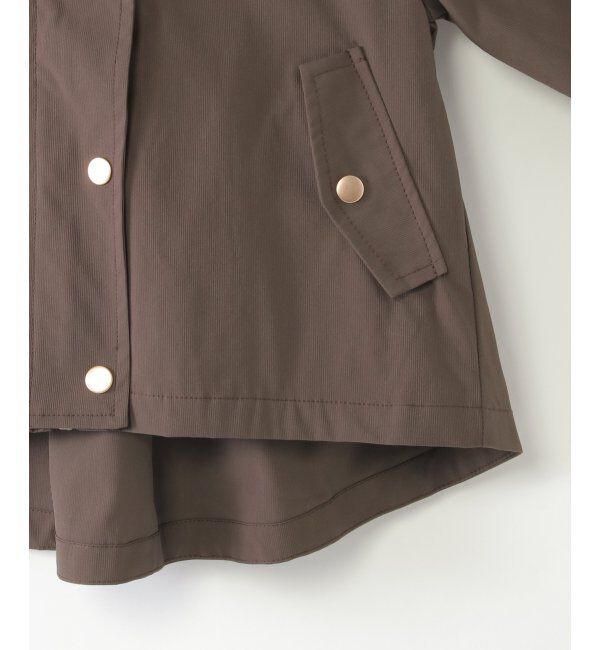 ikka kids「【親子コーデ】ピケ比翼フレアマンパジャケット（110~160cm）」|その他|