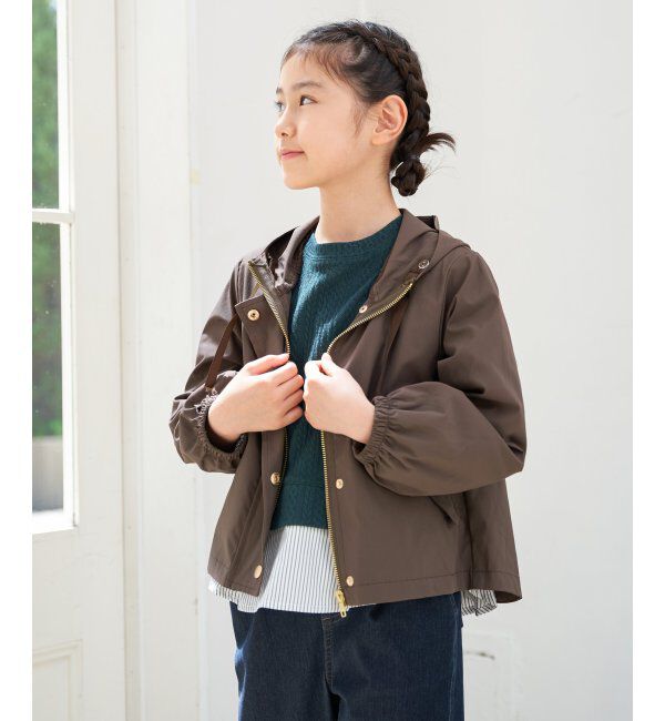 ikka kids「【親子コーデ】ピケ比翼フレアマンパジャケット（110~160cm）」|その他|