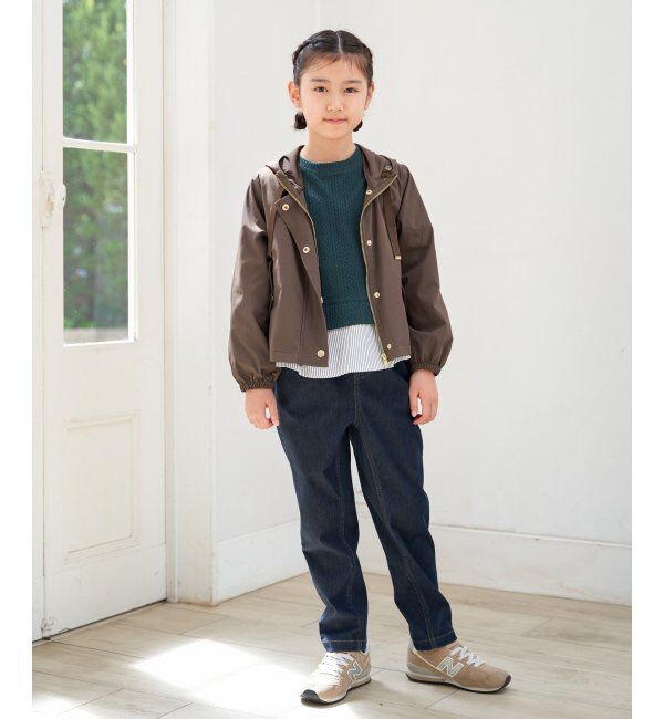 ikka kids「【親子コーデ】ピケ比翼フレアマンパジャケット（110~160cm）」|その他|