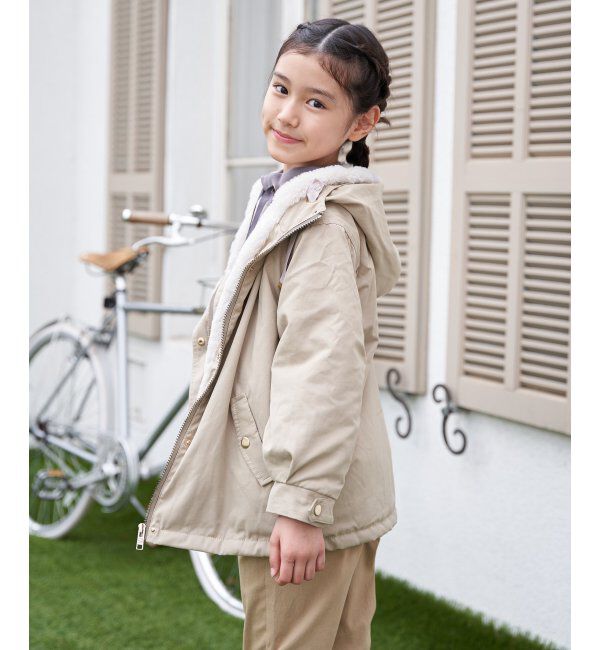 ikka kids「【親子コーデ】総裏ファーマンパジャケット（110~160cm）」|その他|