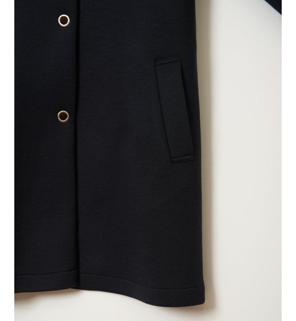 IKKA LOUNGE「ダンボールニットノーカラーコート」|その他|