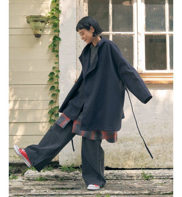 Lbc with Life「ジャージメルトントッパーコート」|その他|