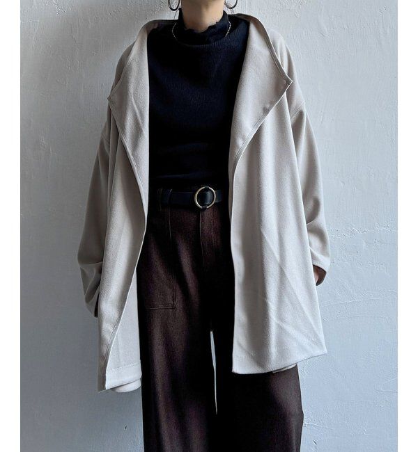 Lbc with Life「ジャージメルトントッパーコート」|その他|