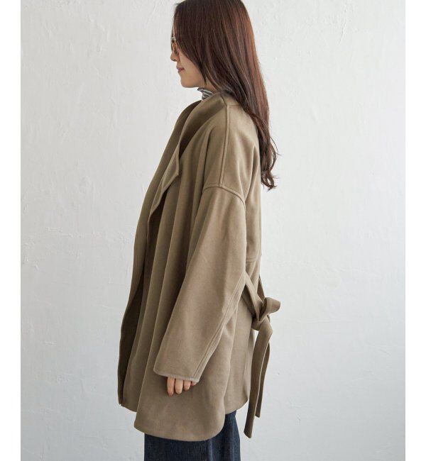 Lbc with Life「ジャージメルトントッパーコート」|その他|