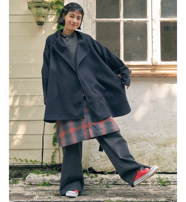 Lbc with Life「ジャージメルトントッパーコート」|その他|