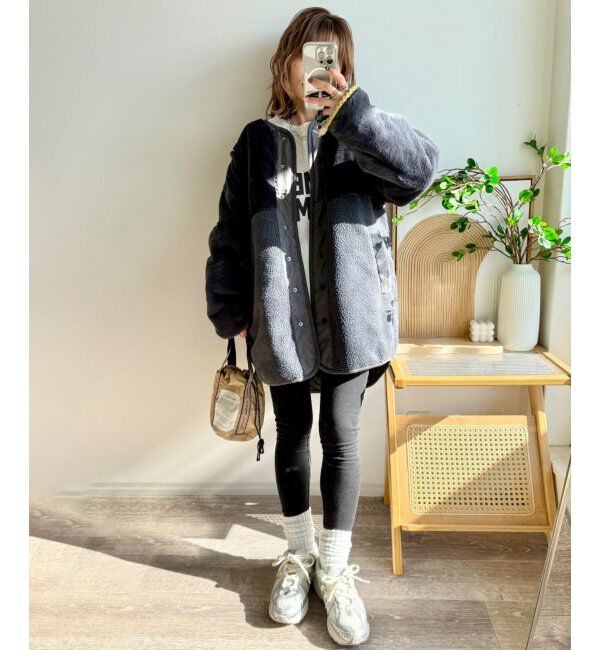 Lbc with Life「リバーシブルファーキルトコート」|その他|