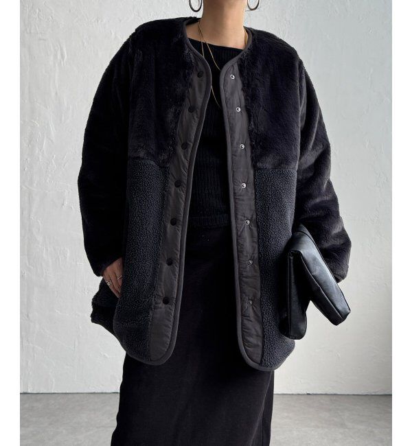 Lbc with Life「リバーシブルファーキルトコート」|その他|