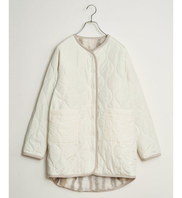 Lbc with Life「リバーシブルファーキルトコート」|その他|