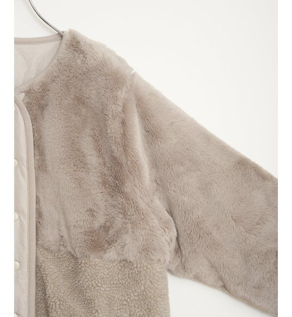 Lbc with Life「リバーシブルファーキルトコート」|その他|