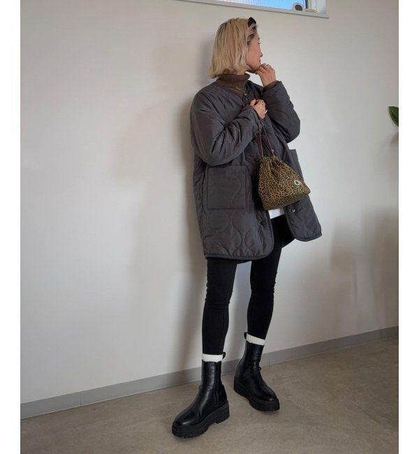 Lbc with Life「リバーシブルファーキルトコート」|その他|