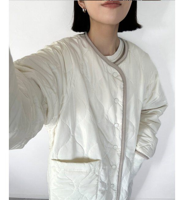 Lbc with Life「リバーシブルファーキルトコート」|その他|