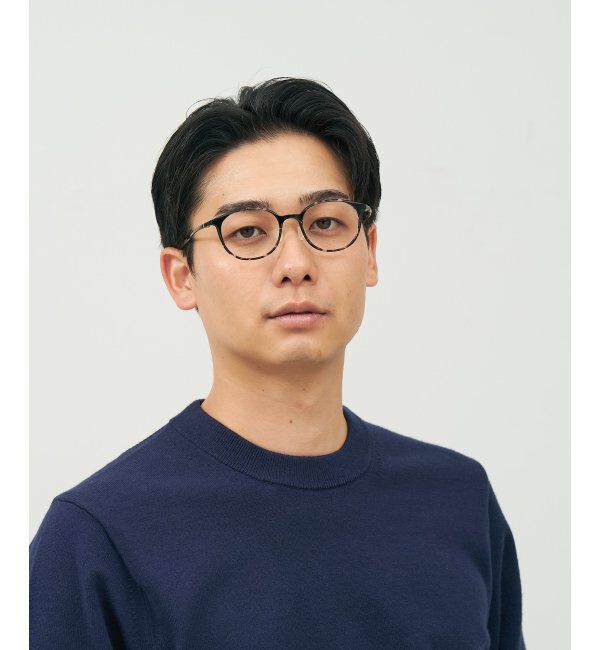  「MAQuillAGE(マキアージュ) コラボ｜ 血色感 メガネ | 中顔面短縮みえ メイク 大人可愛い レンズ交換券付」|メガネ|