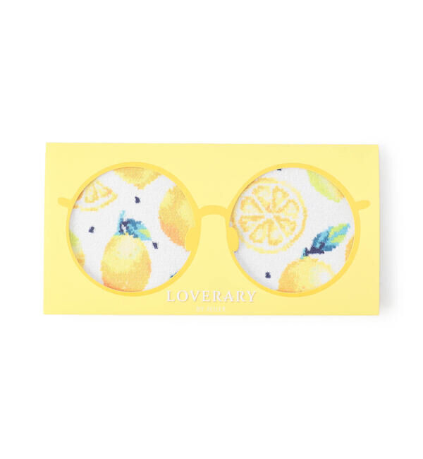 LOVERARY BY FEILER「レモンドット　クリーニングクロス　L/CCLDO-223062」|メガネ|ホワイト