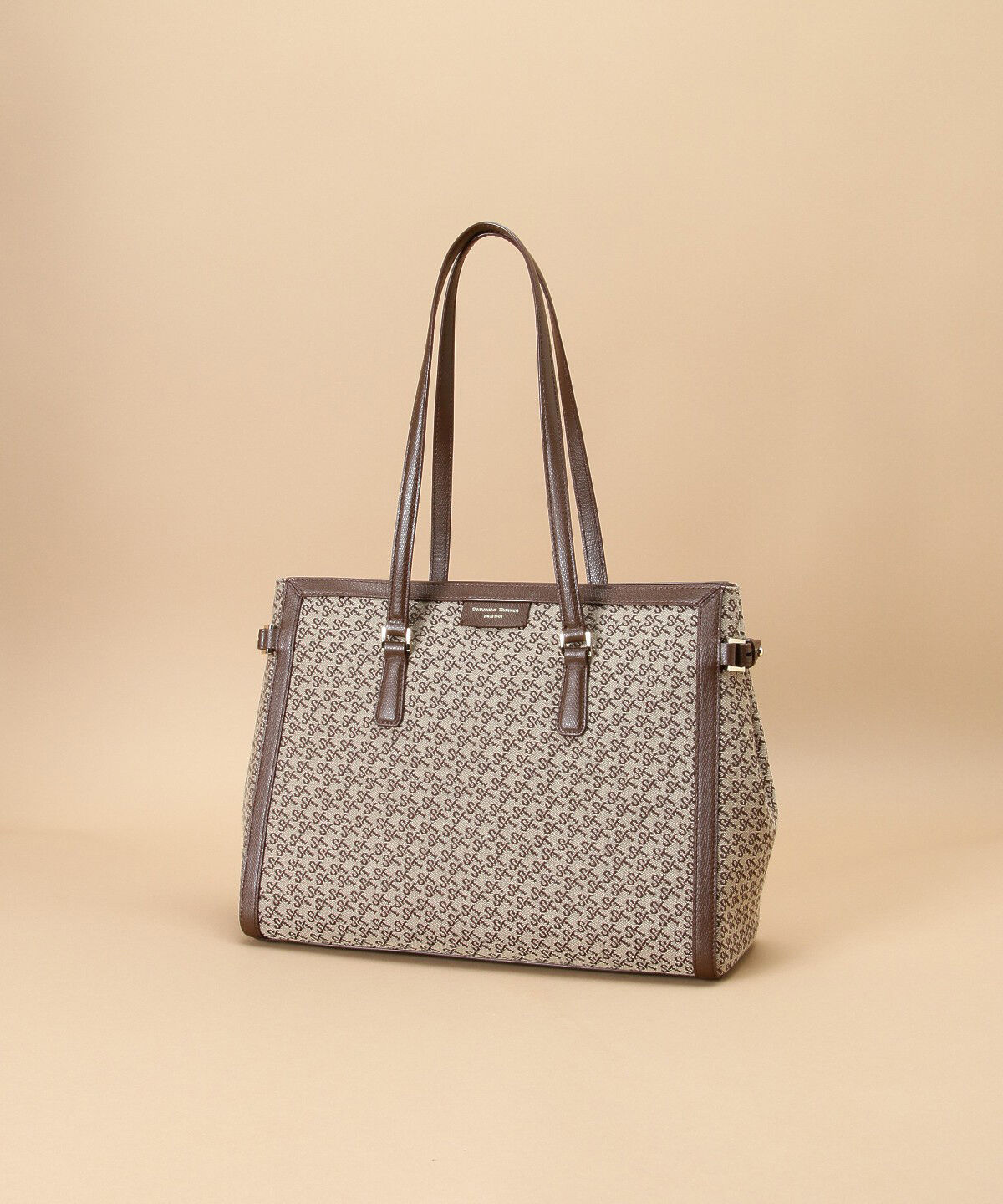 Samantha Thavasa「ST Jacquard トートバッグ」|トートバッグ|ブラウン