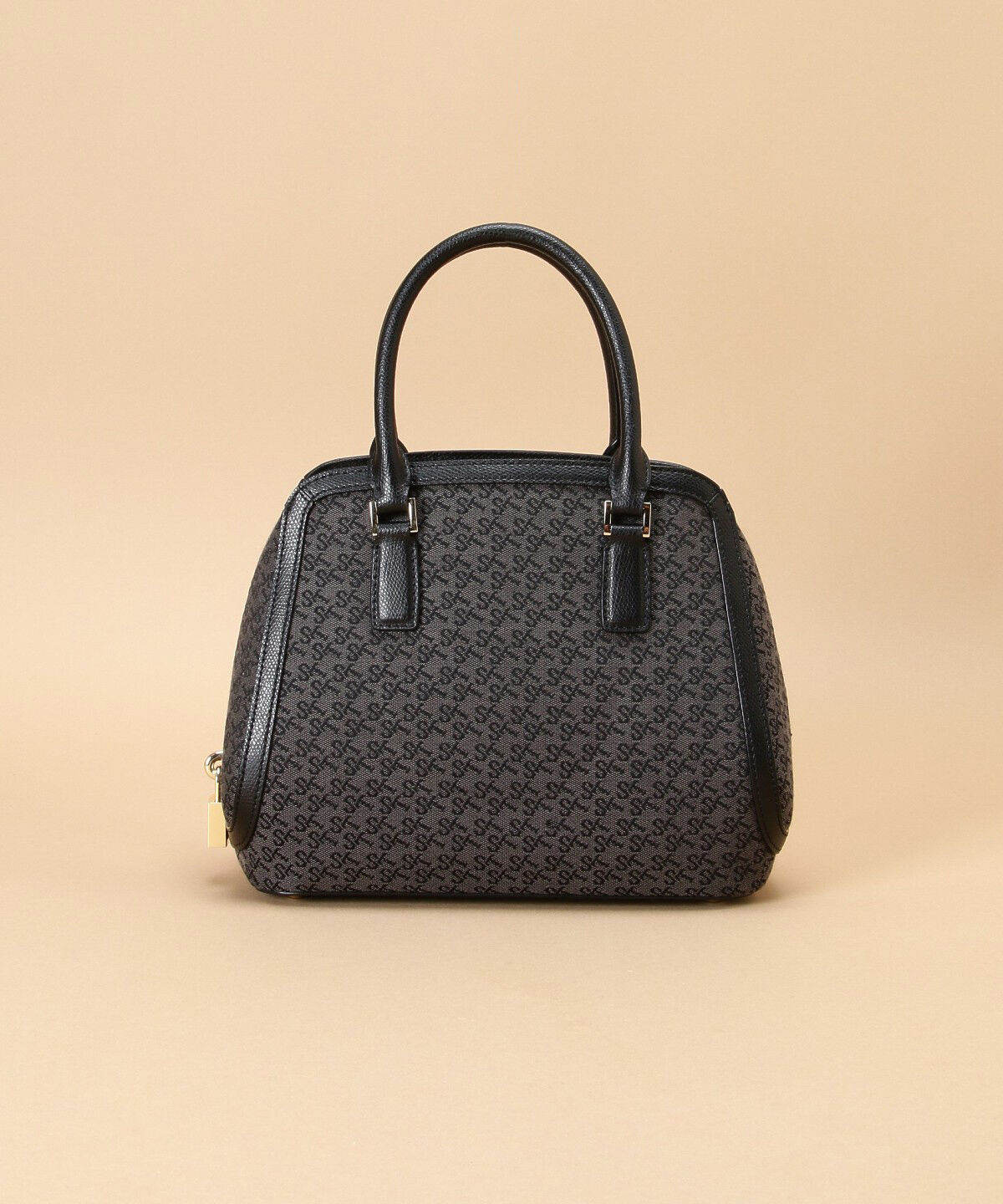 Samantha Thavasa「ST Jacquard トラペズミニヨン ボストンバッグ」|ハンドバッグ|