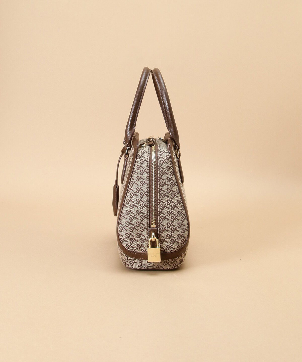 Samantha Thavasa「ST Jacquard トラペズミニヨン ボストンバッグ」|ハンドバッグ|