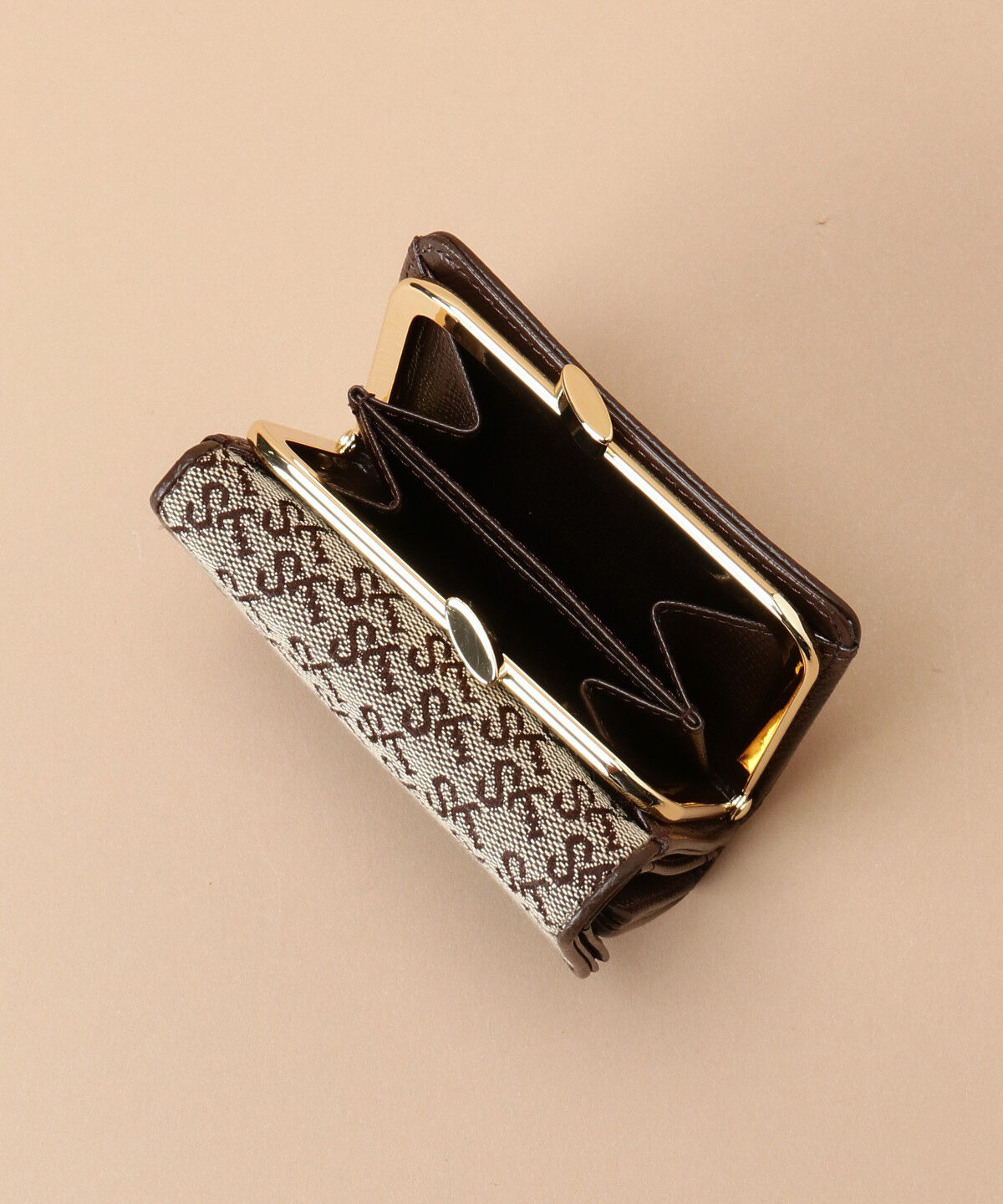 Samantha Thavasa「ST Jacquard 三つ折り口金財布」|財布|