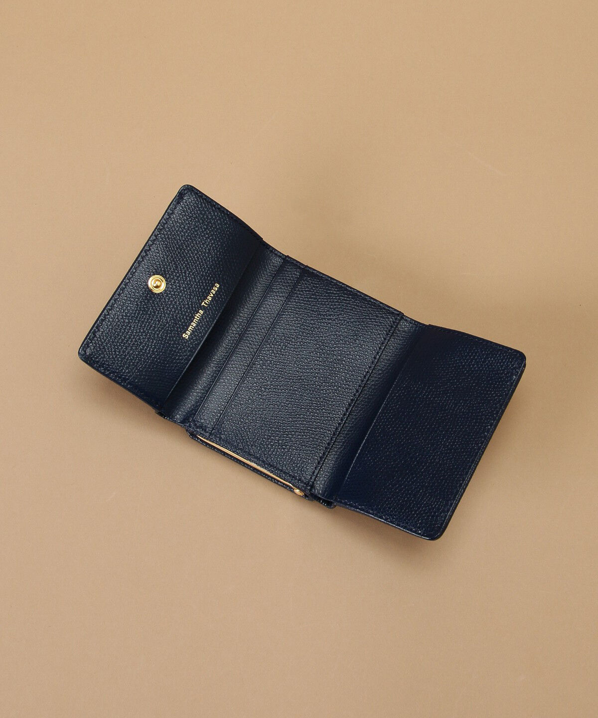 Samantha Thavasa「ST Jacquard 三つ折り口金財布」|財布|