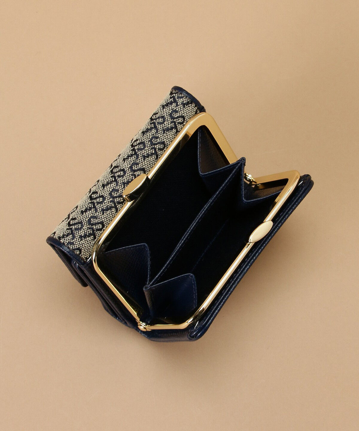 Samantha Thavasa「ST Jacquard 三つ折り口金財布」|財布|