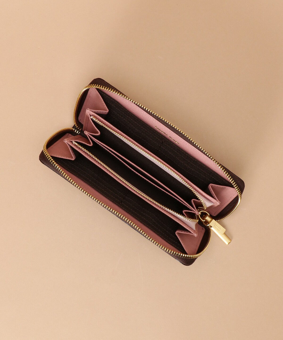 Samantha Thavasa「Pomme d'espoir ポムディスポワール バイカラーラウンドジップ長財布」|財布|