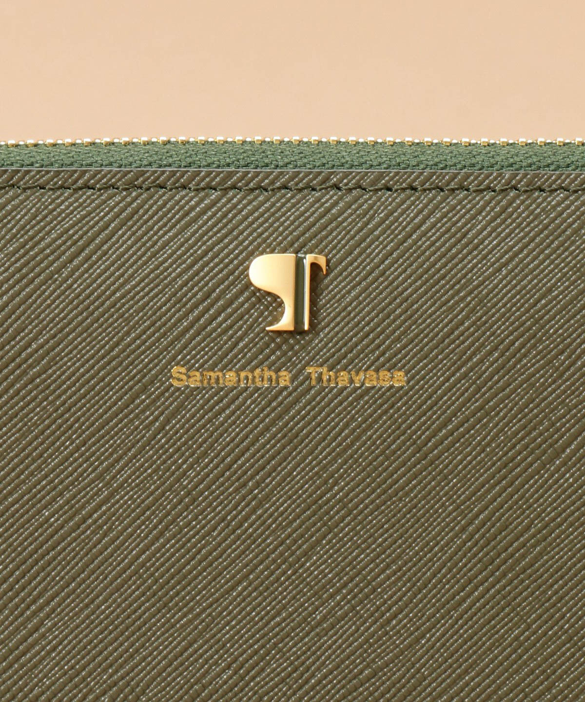 Samantha Thavasa「Pomme d'espoir ポムディスポワール バイカラーラウンドジップ長財布」|財布|