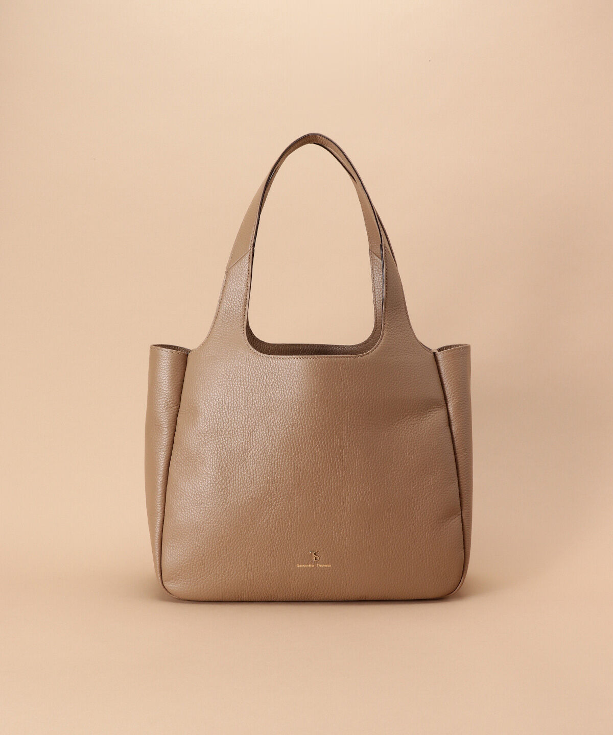 Samantha Thavasa「イタリアンシュリンクレザーバッグ 大サイズ」|ハンドバッグ|