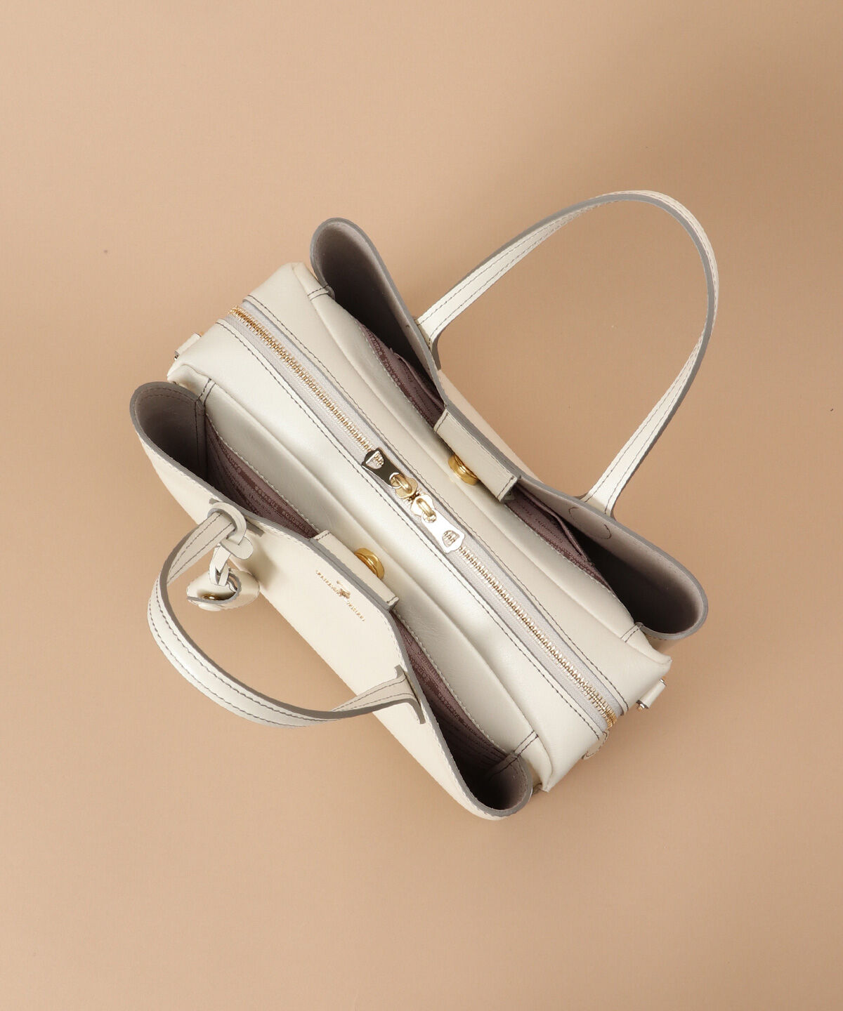 Samantha Thavasa「ウォータプルーフレザー ボックスハンドバッグ 大サイズ」|ハンドバッグ|